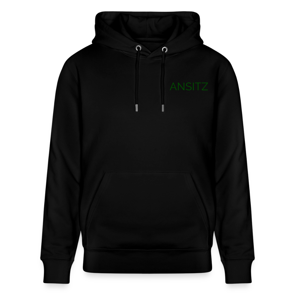 Hunting Club - Hoodie Unisex - Green Print - Schwarz