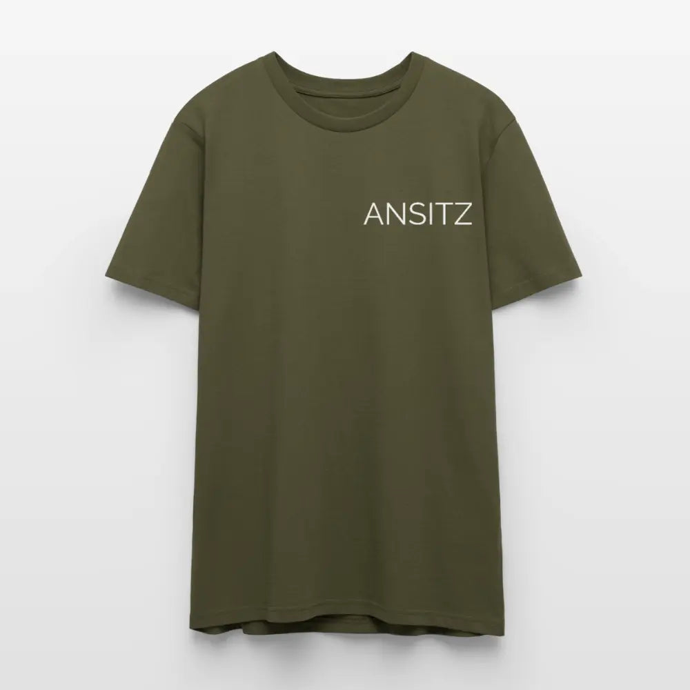 Ehrenschild 2.0 - T-Shirt Unisex - White Print - Khaki