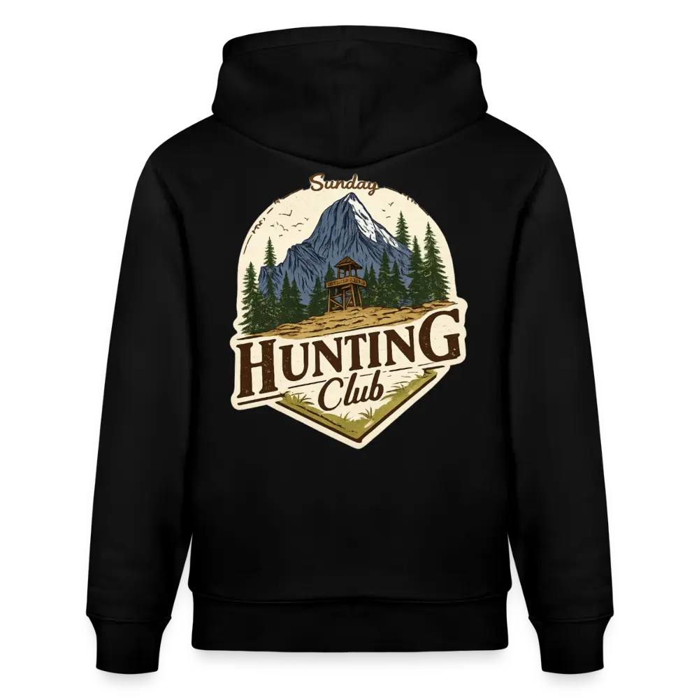 Hunting Club 2.0 - Hoodie Unisex - Schwarz