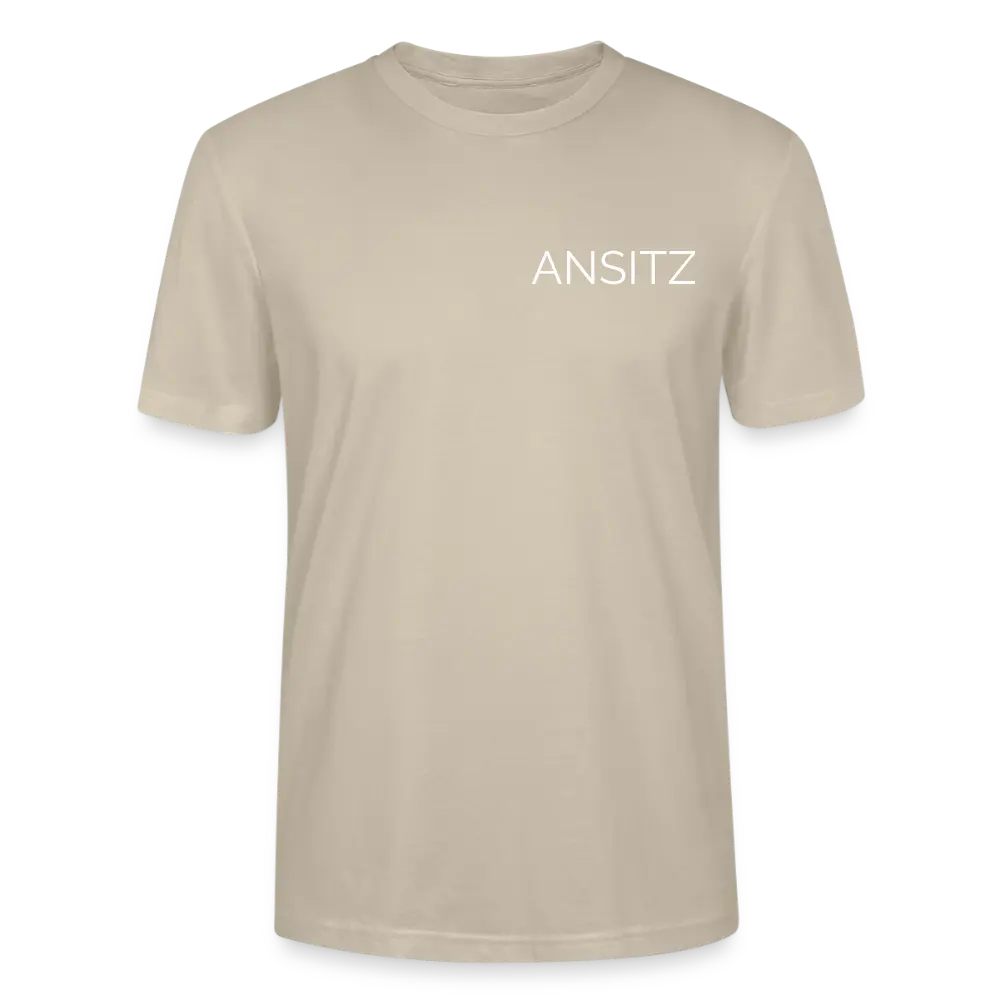 Ehrenschild 2.0 - T-Shirt Unisex - White Print - Beige