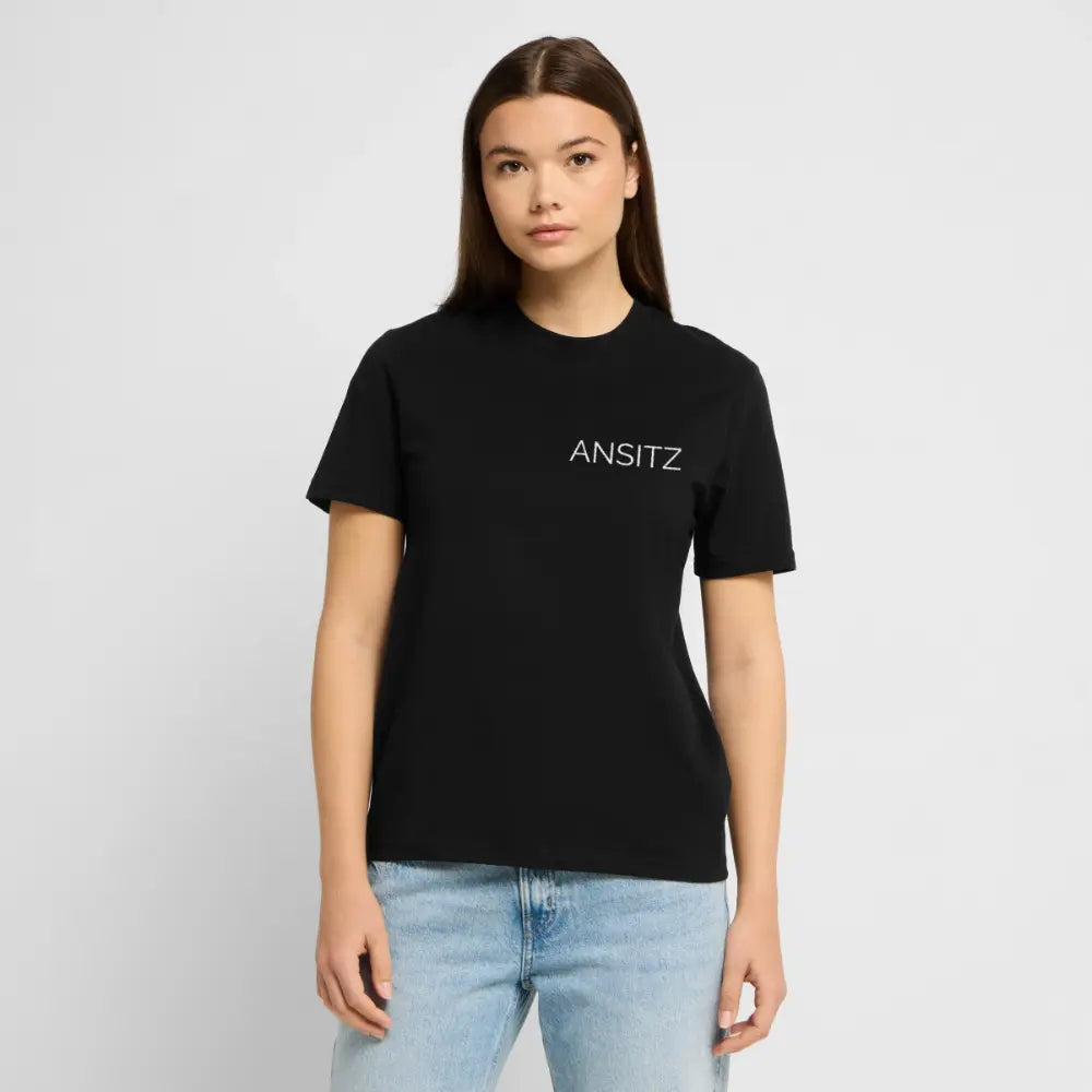 Ehrenschild 2.0 - T-Shirt Unisex - White Print - Schwarz