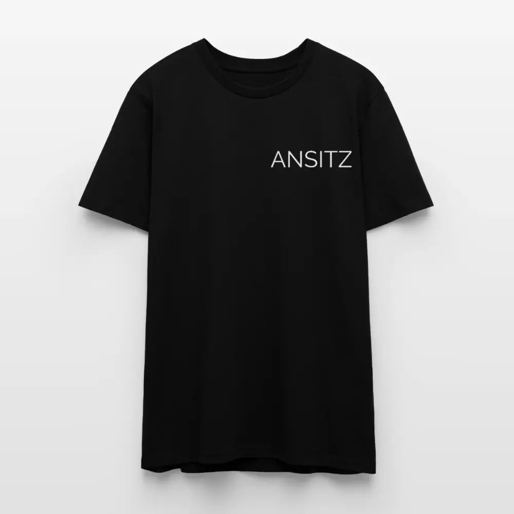 Ehrenschild 2.0 - T-Shirt Unisex - White Print - Schwarz