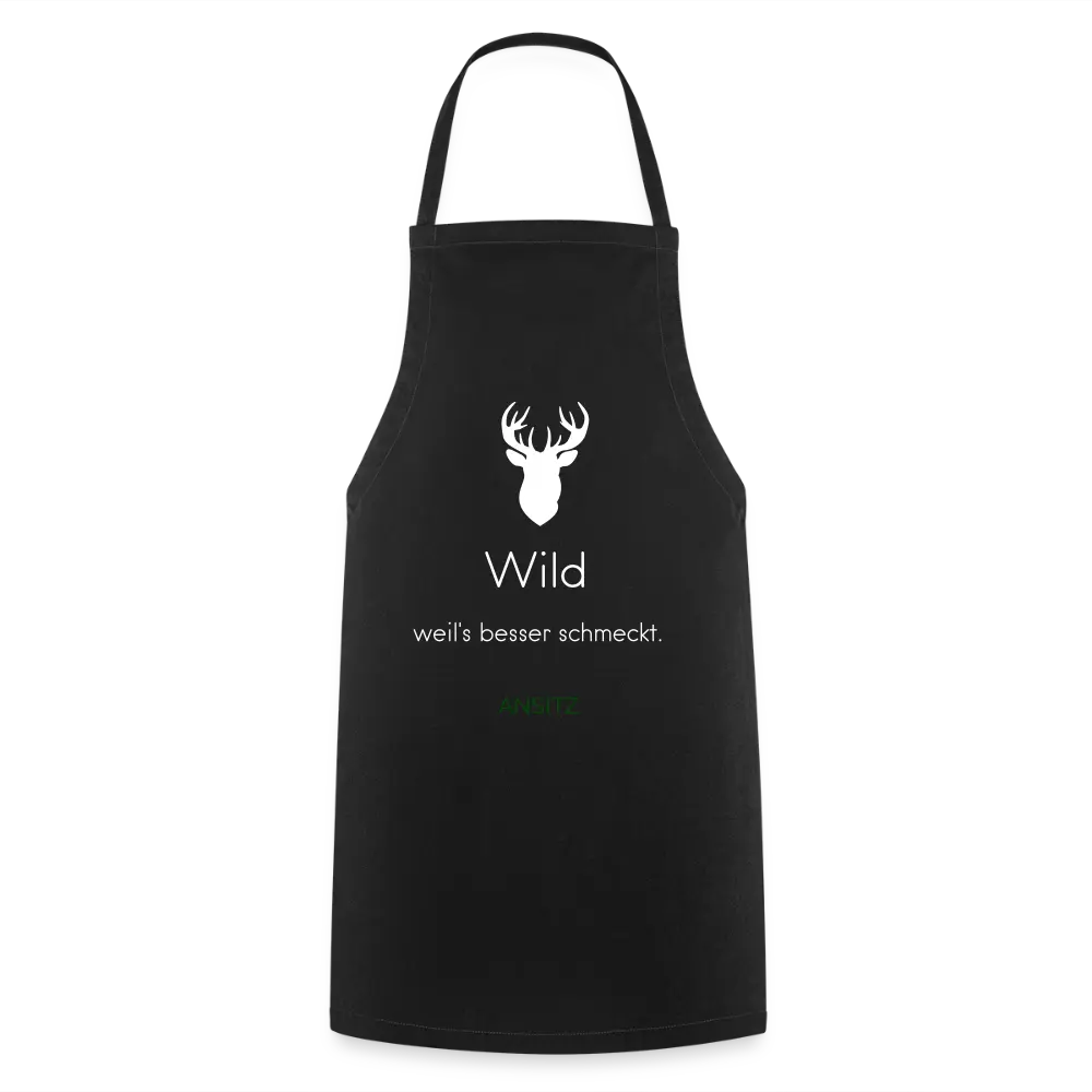 Schürze No. 01 – Wild - black