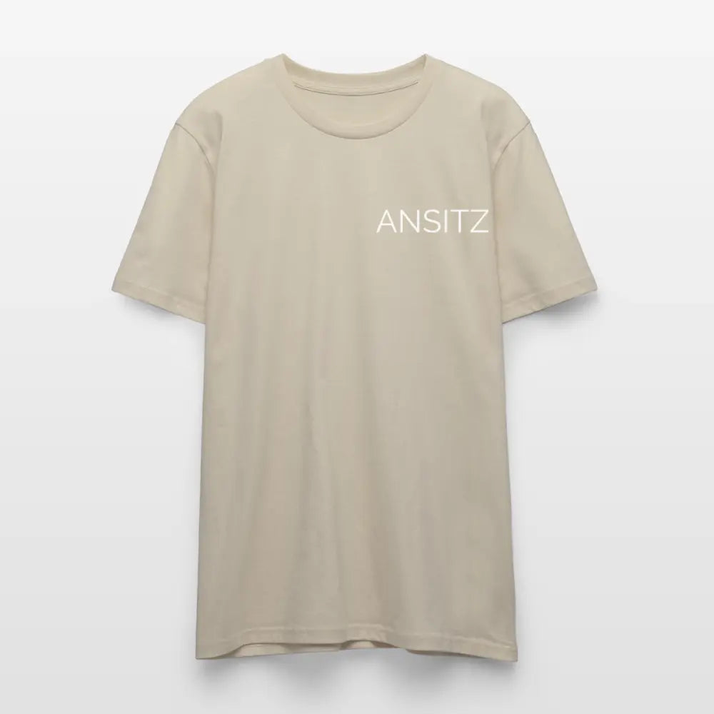 Ehrenschild 2.0 - T-Shirt Unisex - White Print - Beige