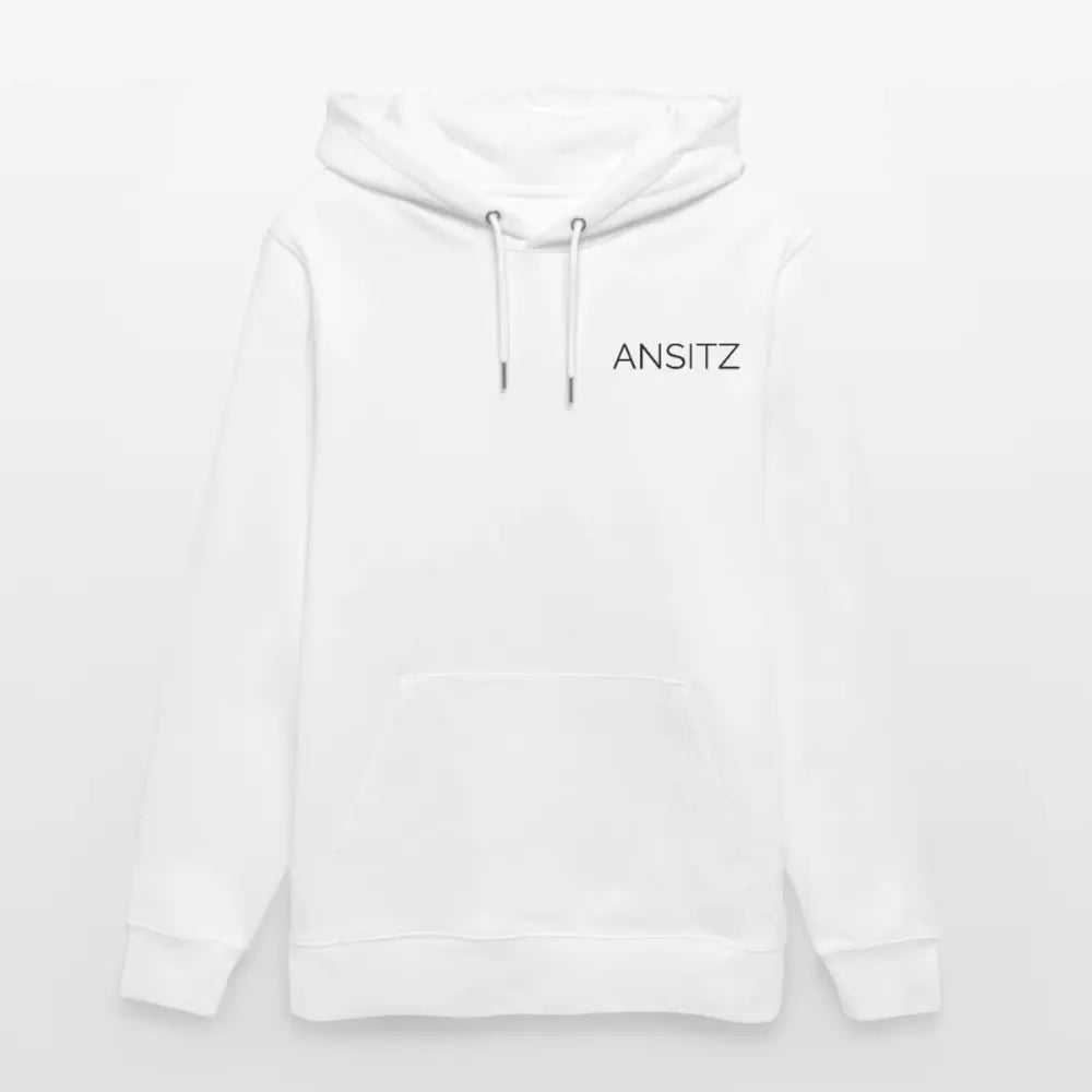 Ehrenschild 3.0 - Hoodie Unisex - Black Print - Weiß