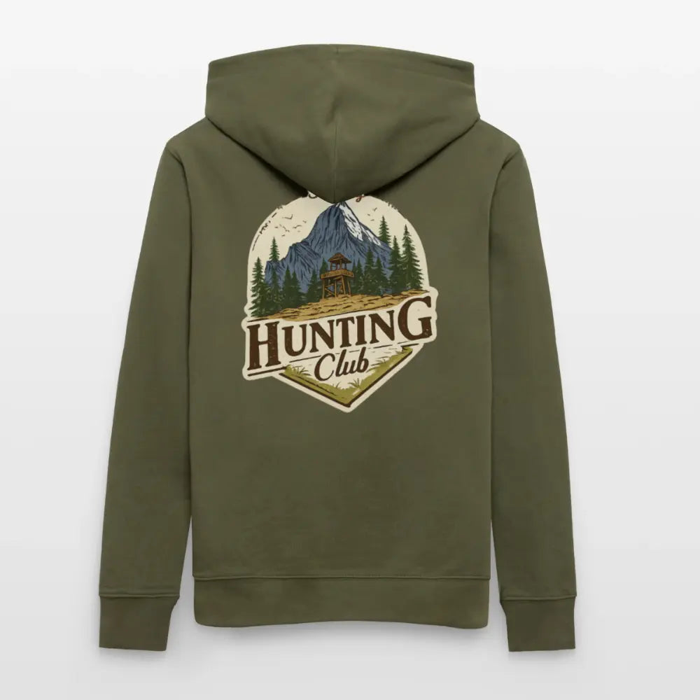 Hunting Club 2.0 - Hoodie Unisex - Khaki Grün