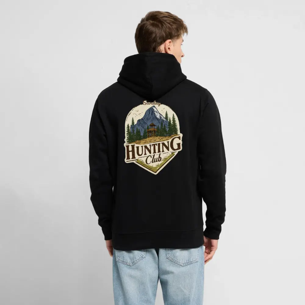 Hunting Club 2.0 - Hoodie Unisex - Schwarz