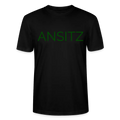 ANSITZ 2.0 - Men T-Shirt - Green Print - Schwarz