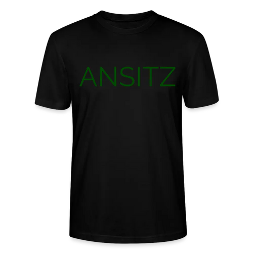 ANSITZ 2.0 - Men T-Shirt - Green Print - Schwarz