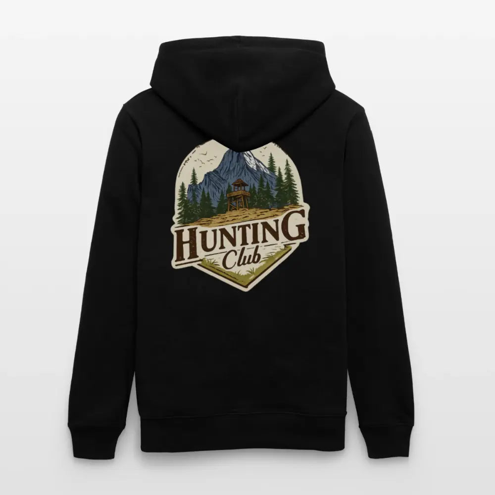 Hunting Club 2.0 - Hoodie Unisex - Schwarz