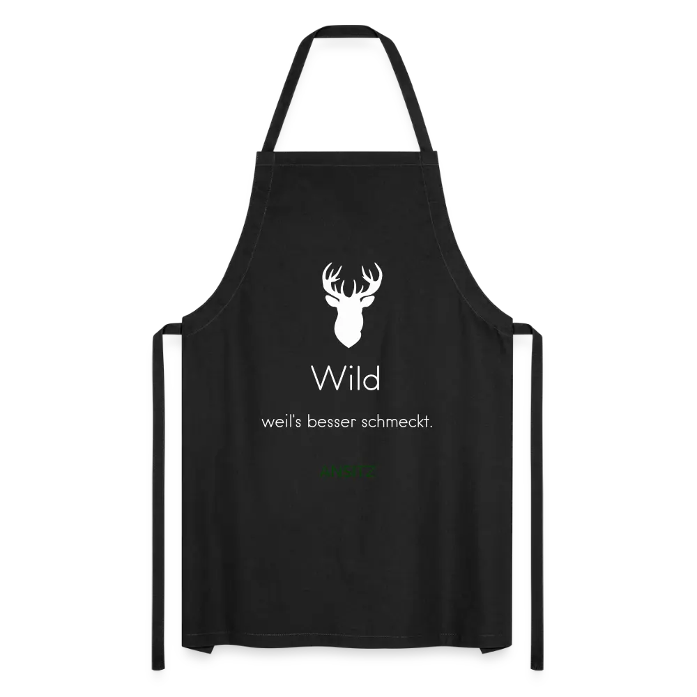 Schürze No. 01 – Wild - black