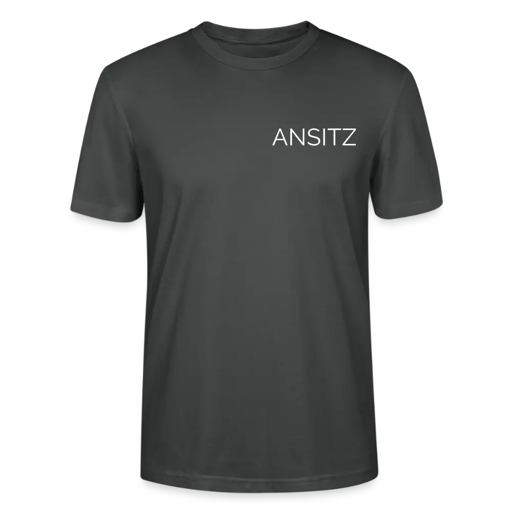 Ehrenschild 2.0 - T-Shirt Unisex - White Print - Anthrazit