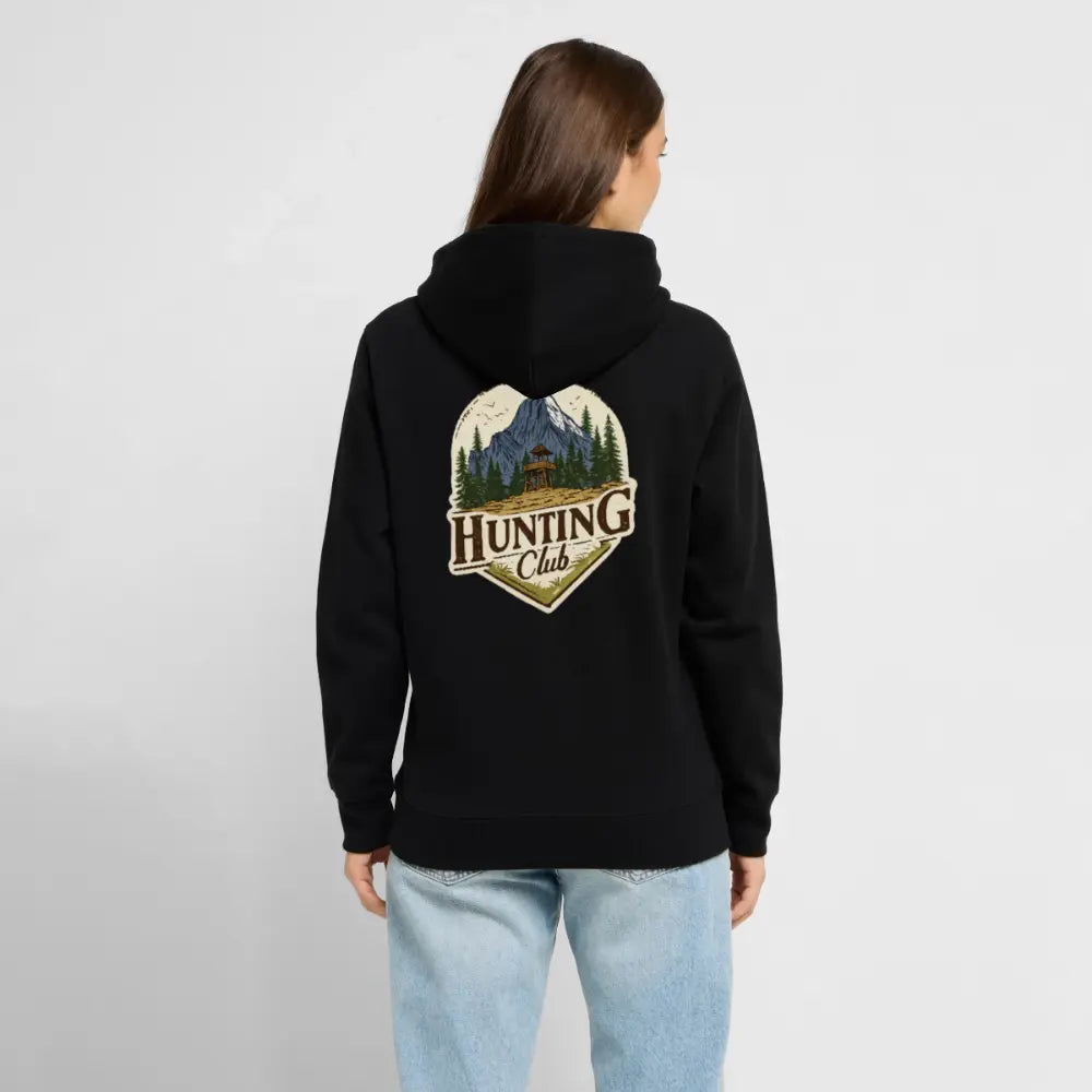 Hunting Club 2.0 - Hoodie Unisex - Schwarz