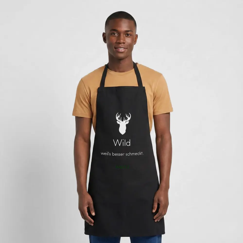 Schürze No. 01 – Wild - black