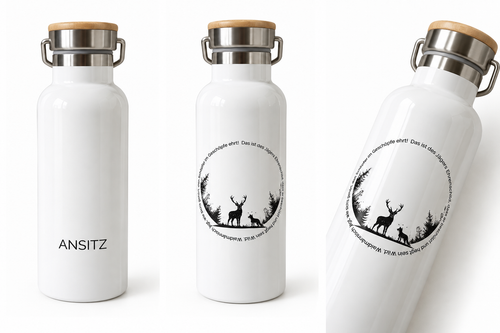 ANSITZ Trinkflasche – Ehrenschild Ansitz  Ansitz